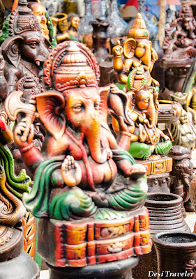 ganesha or ganpati idols made from clay