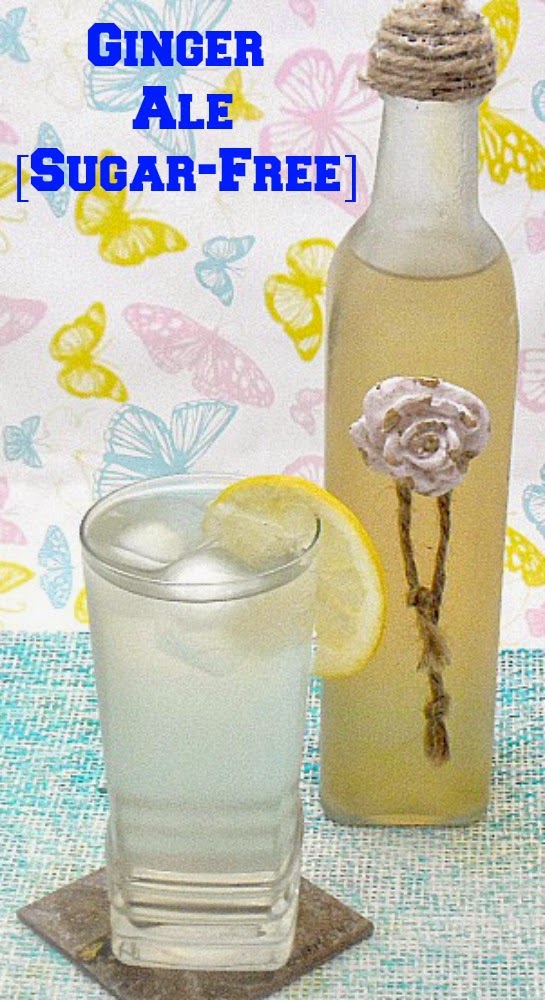 Creative and Delicious Ginger Ale {SugarFree}