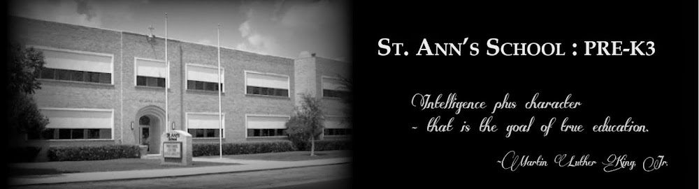 St. Ann's School Pre-K 3