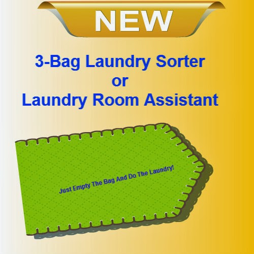 Help With The Laundry 3Bag Laundry Sorter