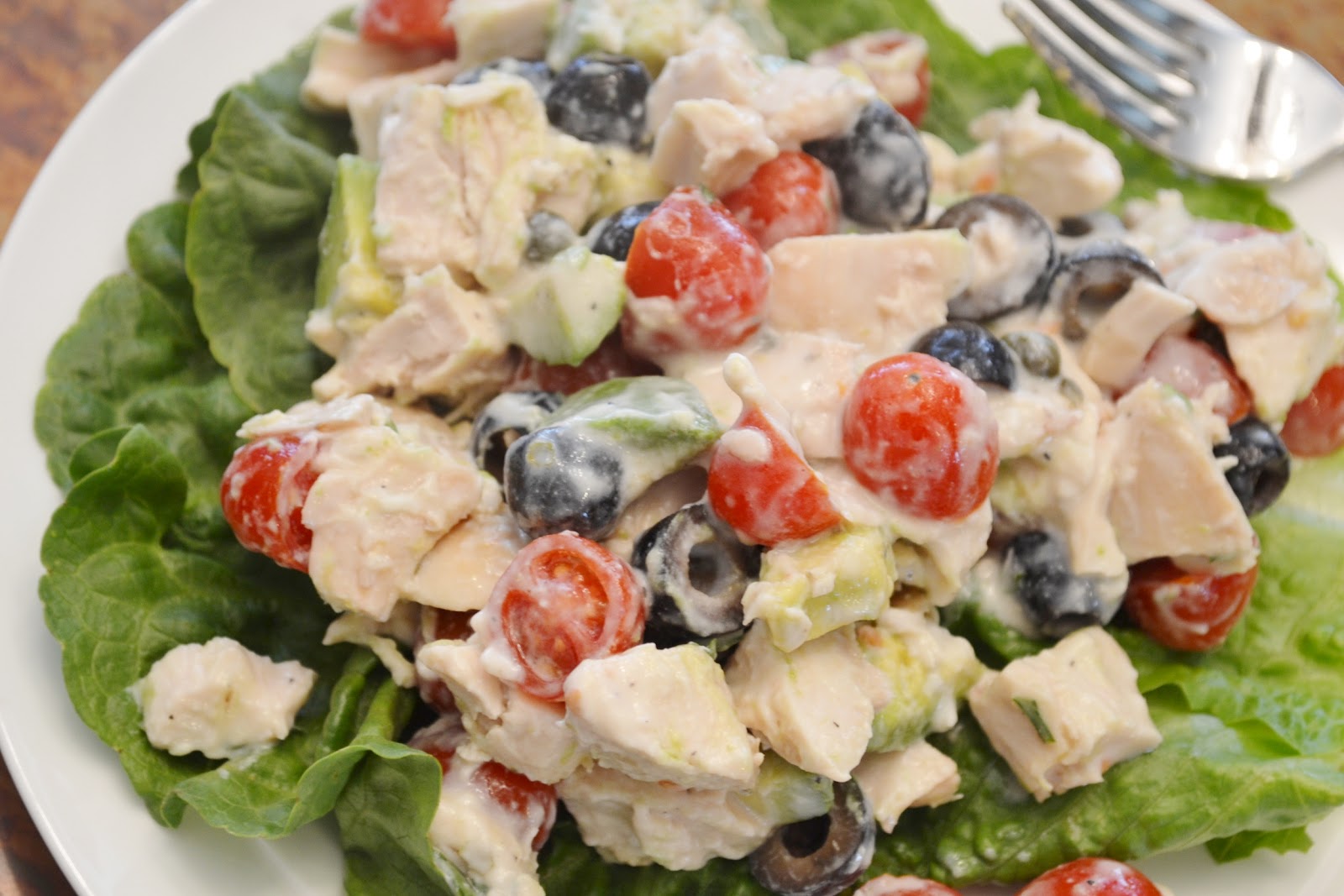 Meals at the Muirs Chicken and Avocado Lettuce Boats with Buttermilk