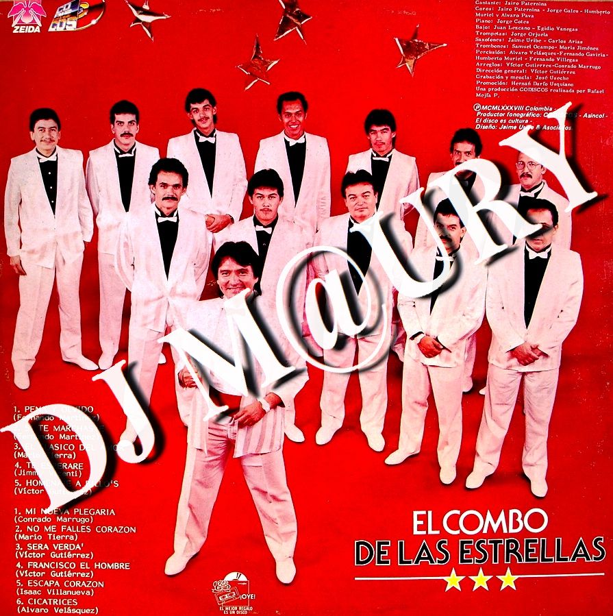 MELODIAS DE COLOMBIA EL COMBO DE LAS ESTRELLAS MI NUEVA PLEGARIA 1988