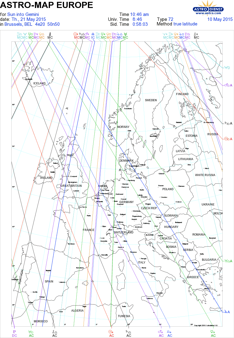 geographical map of the world we can determine what countries the uranus conj mc line goes through it is the dark green line directly above norway geographical map of the world we can determine what countries the uranus conj mc line goes through it is the dark green line directly above norway