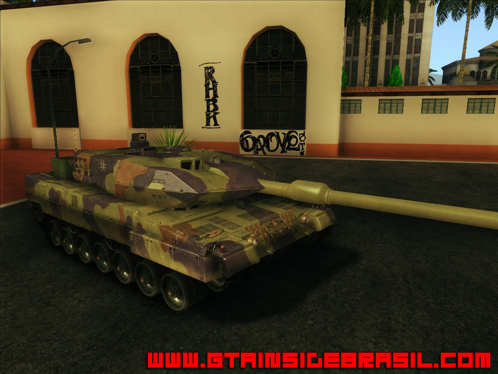 GTA IV Mod - Tanque de Guerra do GTA V