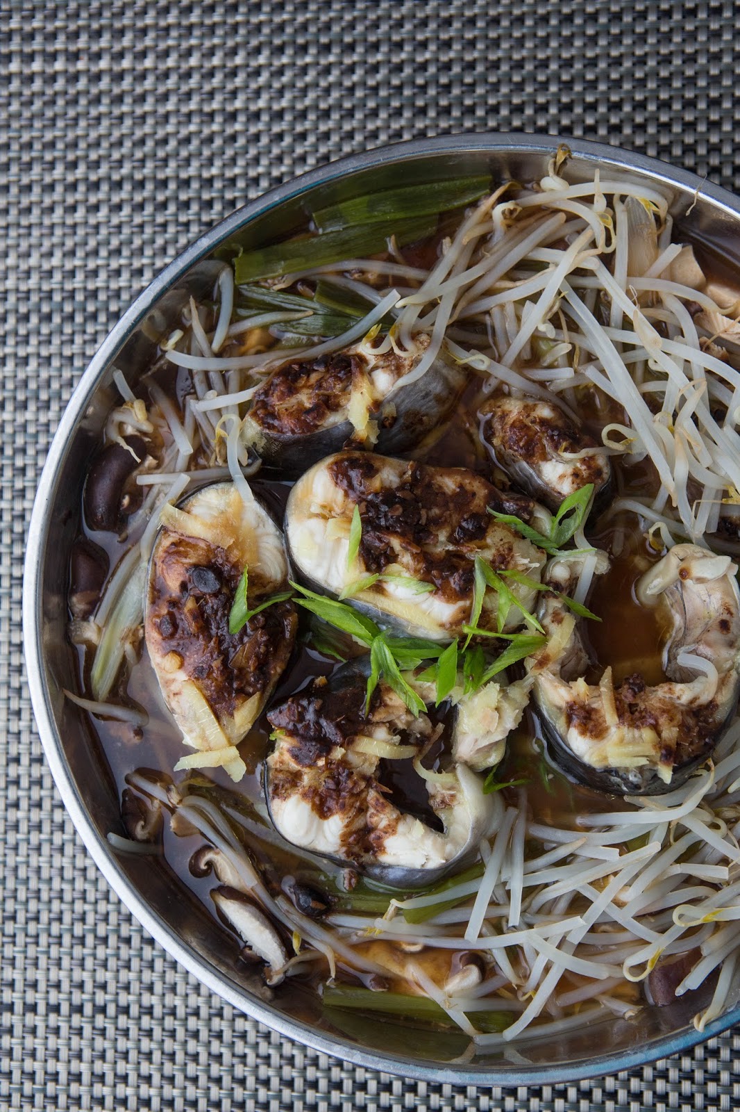 marilynmeetswes Steamed Catfish with Black Bean Sauce and Tofu Recipe
