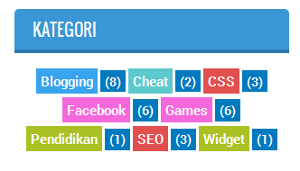 Membuat Widget Label Warna Warni Membuat Widget Label Warna Warni