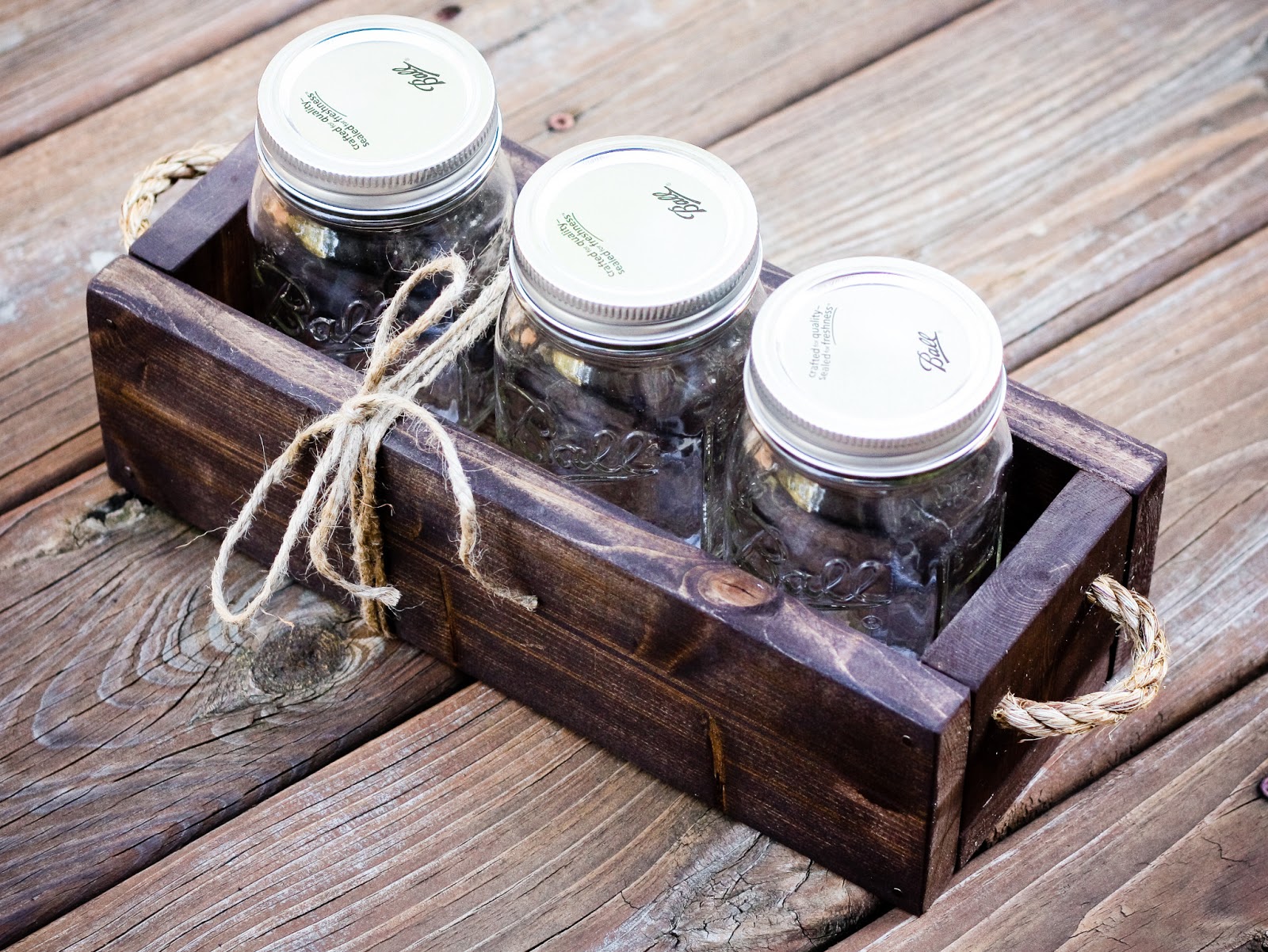 Hoot Designs Mason Jar Box
