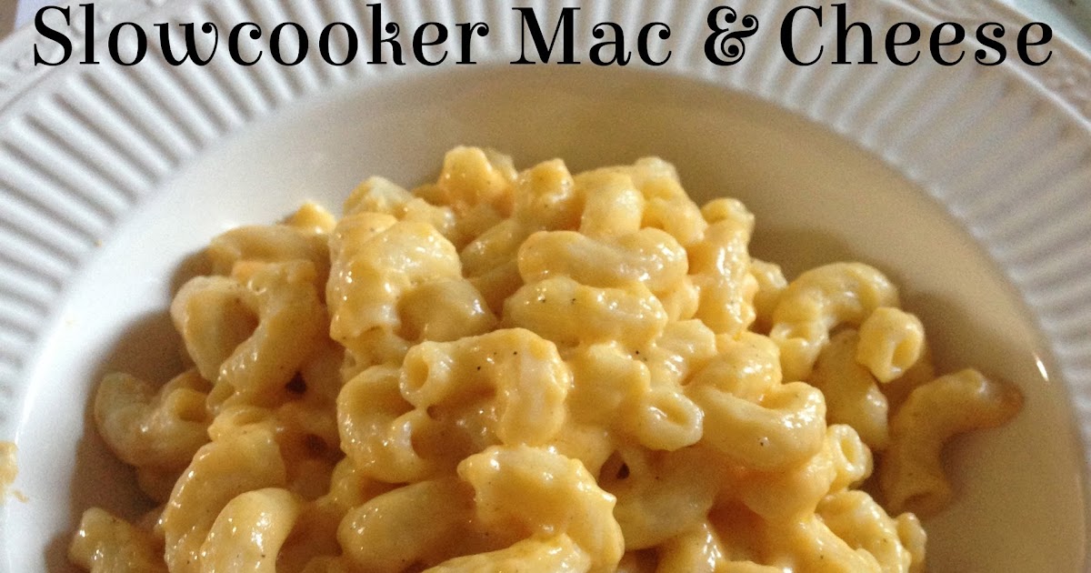 Just Add {red} Wine Slowcooker Mac & Cheese