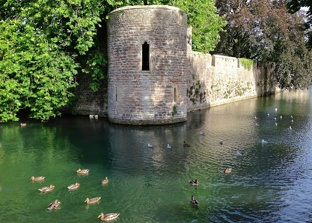 Bishop's Palace surrounded by a moat