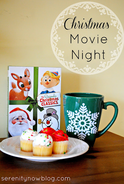 Host a Christmas Movie Night for the Kids! from Serenity Now