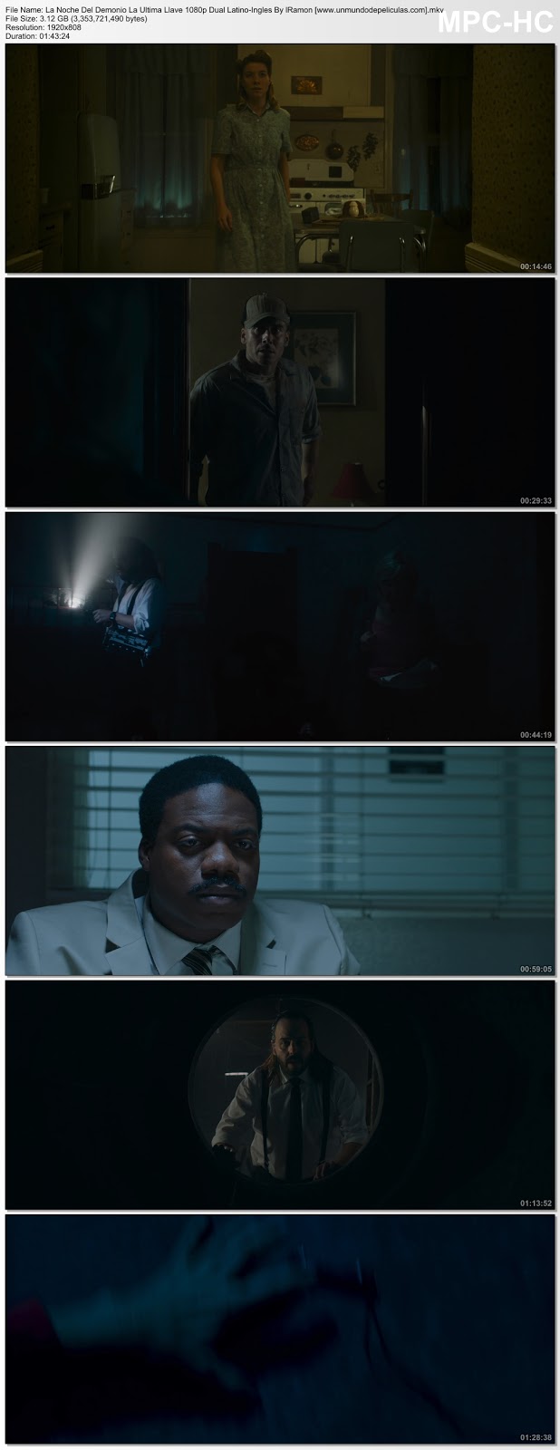 Capturas de la película.