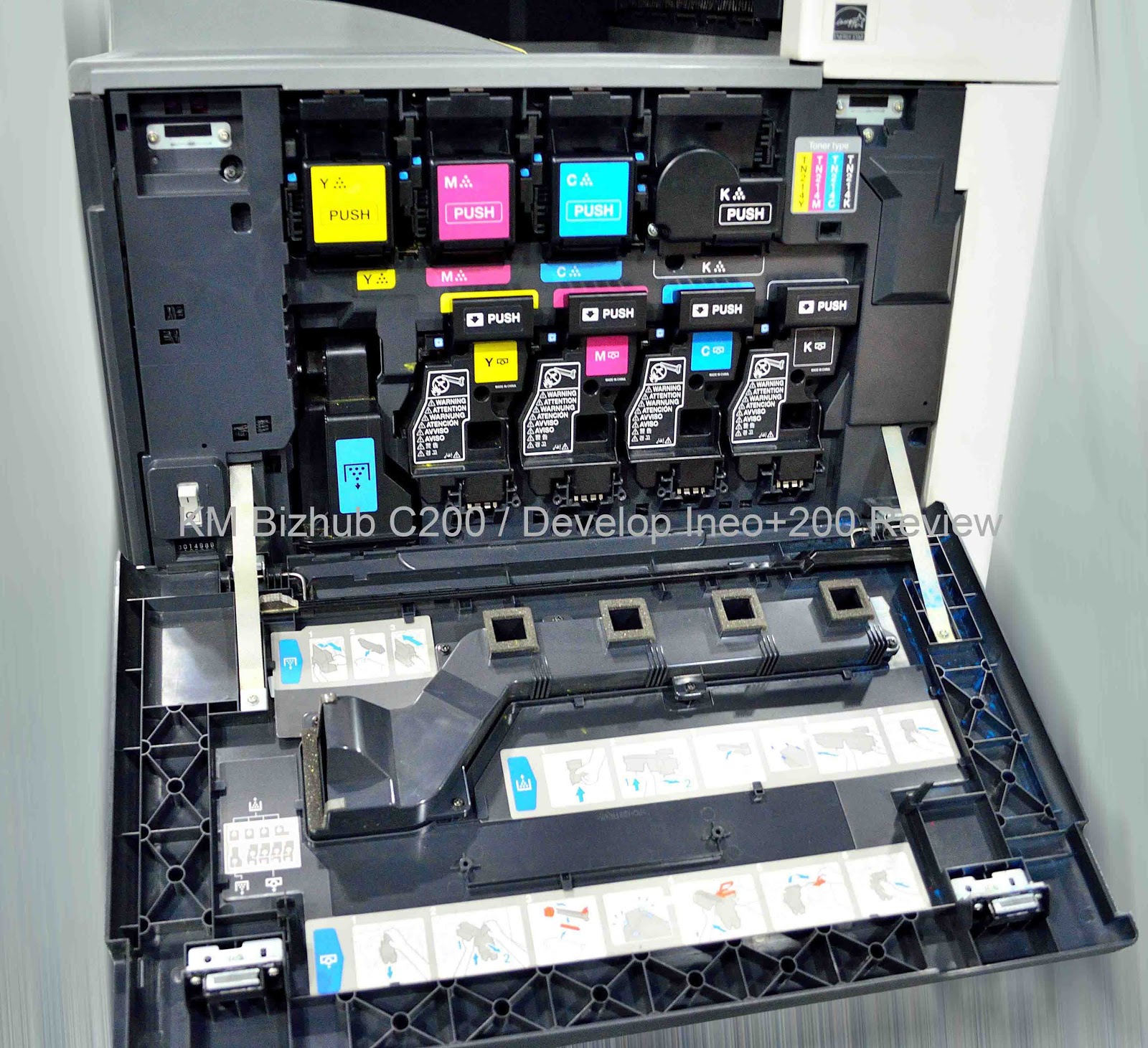 All about Copiers and Printers Konica Minolta Bizhub C200 Review