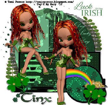 Mary luck of the irish