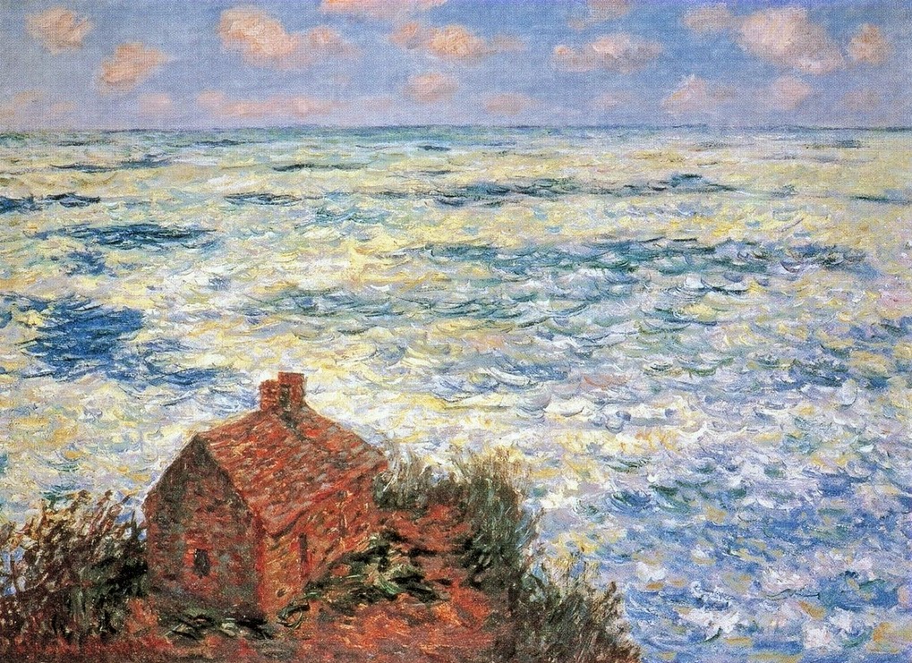 Cabane des douaniers, mer agitée (1882) Cabane des douaniers, mer agitée (1882)