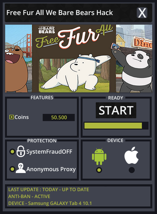 Free Fur All We Bare Bears Hack Free Fur All We Bare Bears Hack
