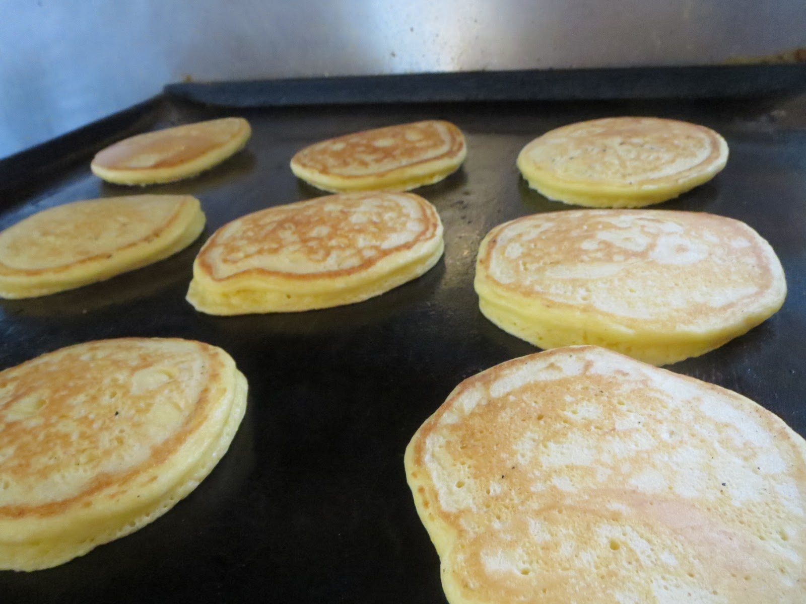 A Pair of Rose Colored Glasses Hoe Cakes (Cornmeal Pancakes)
