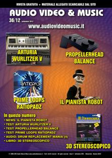 Audio Video & Music 36 - Settembre 2012 | TRUE PDF | Mensile | Professionisti | Audio Recording | Software | Hardware