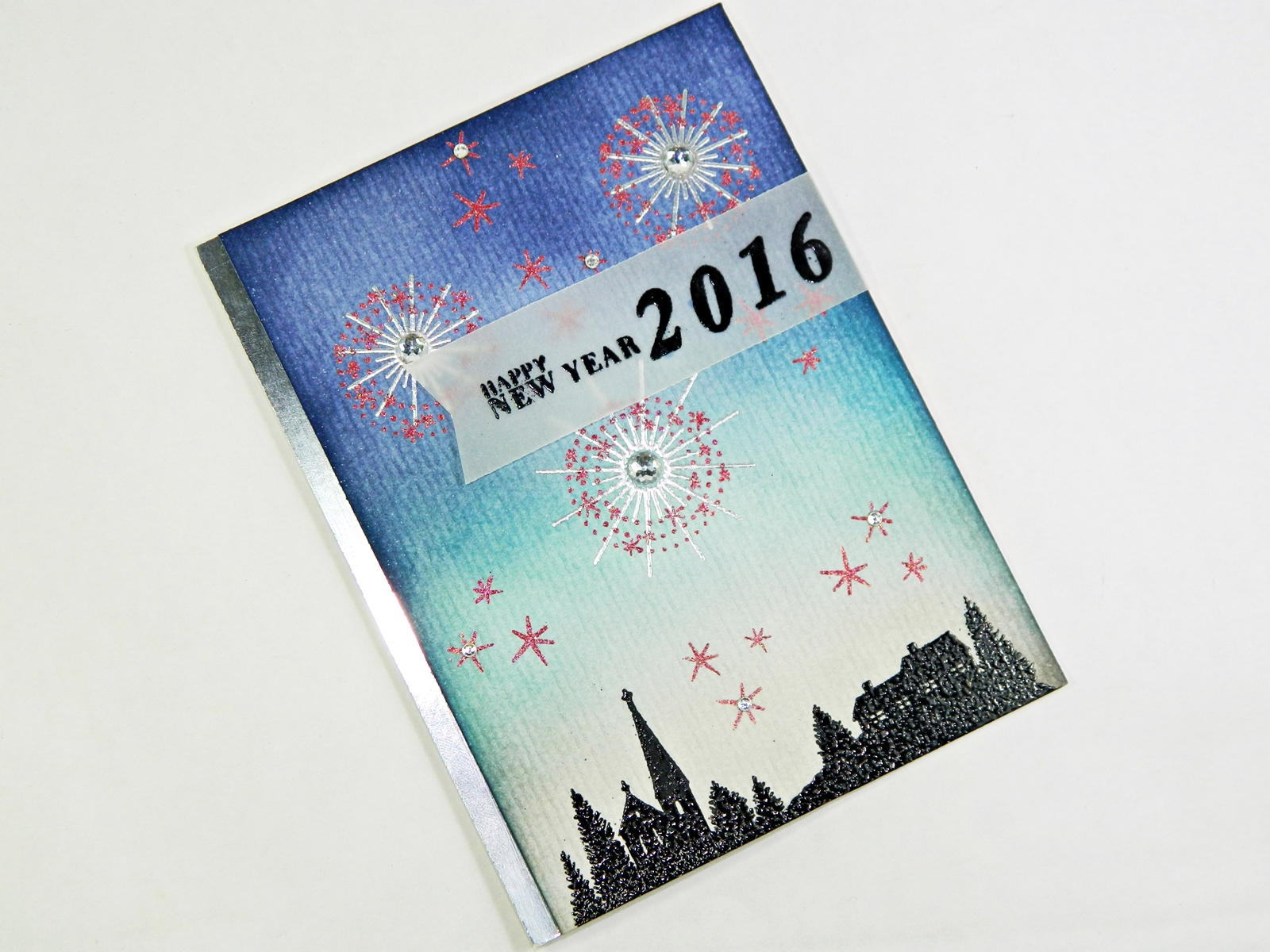 Happy New Year - Handmade Card