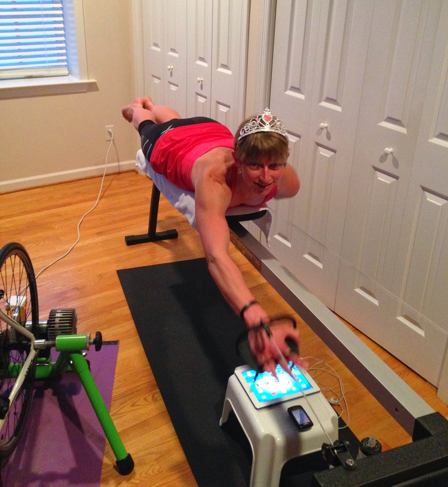 Cort the Sport Prebirthday 4700m on the Swim Ergometer