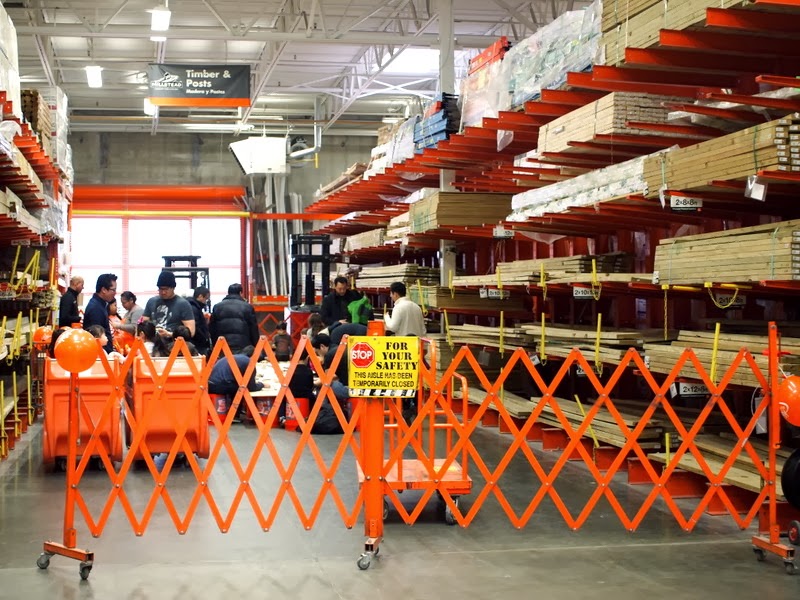 Home Depot Free Kids Workshop Pink Stripey Socks