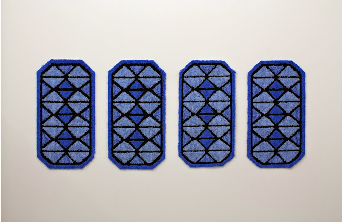 tapis de bain x 4 anthony bodin