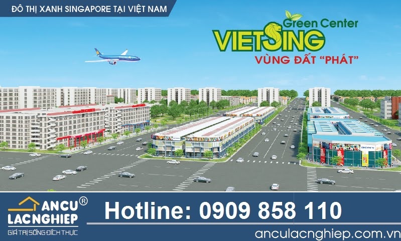 Mở bán Block mới Dat nen Viet Sing, giá gốc Becamex, vị trí trung tâm VSIP 1