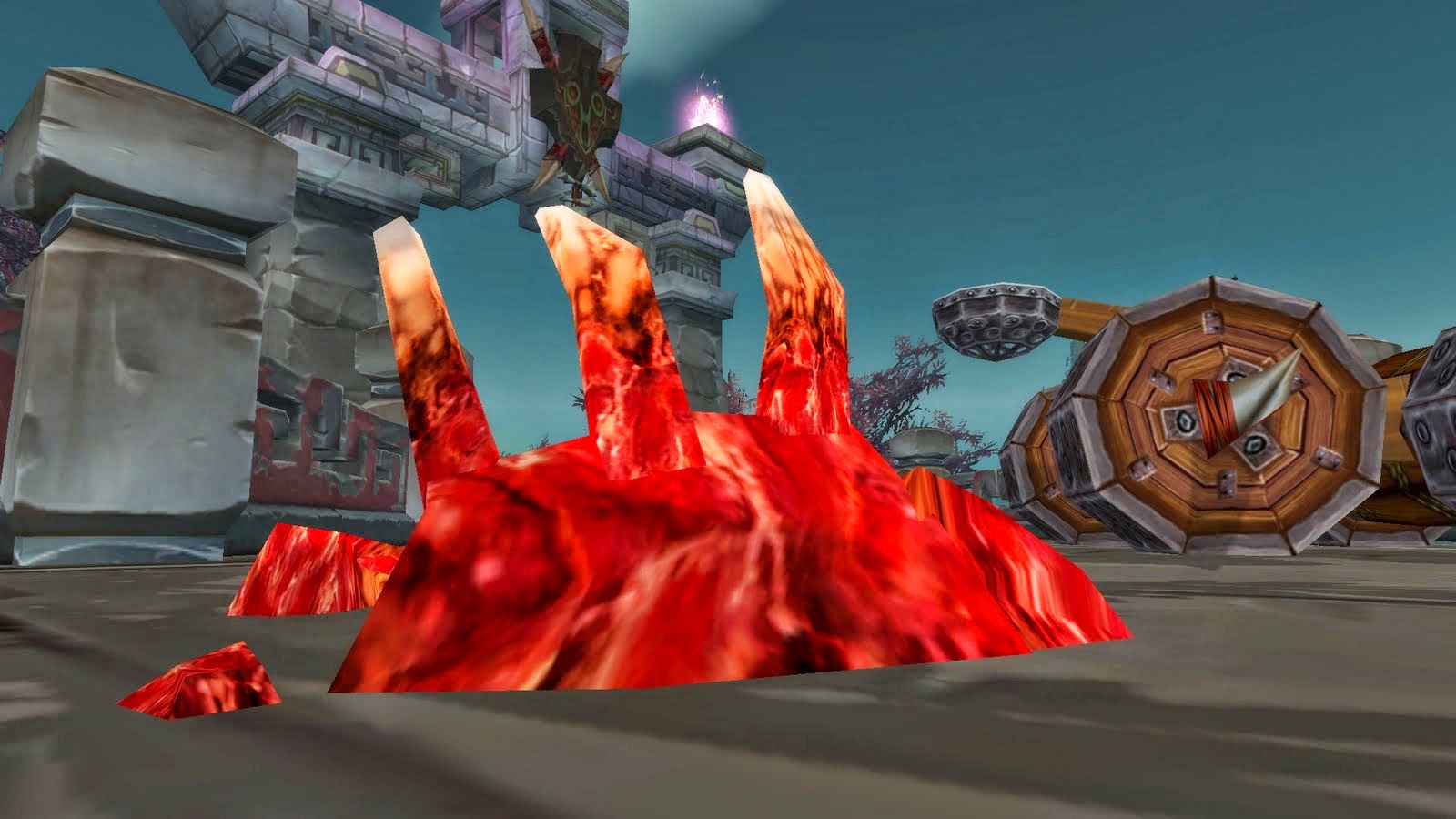 Master of World of Warcraft Death Knight fun with corpse explosion