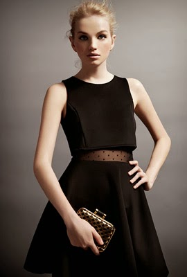 Vestido negro con transparencia Suiteblanco vestido negro con transparencia Suiteblanco