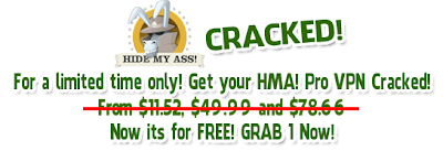 HMA PRO VPN 2.6.9 Crack [Hide My Ass VPN ]