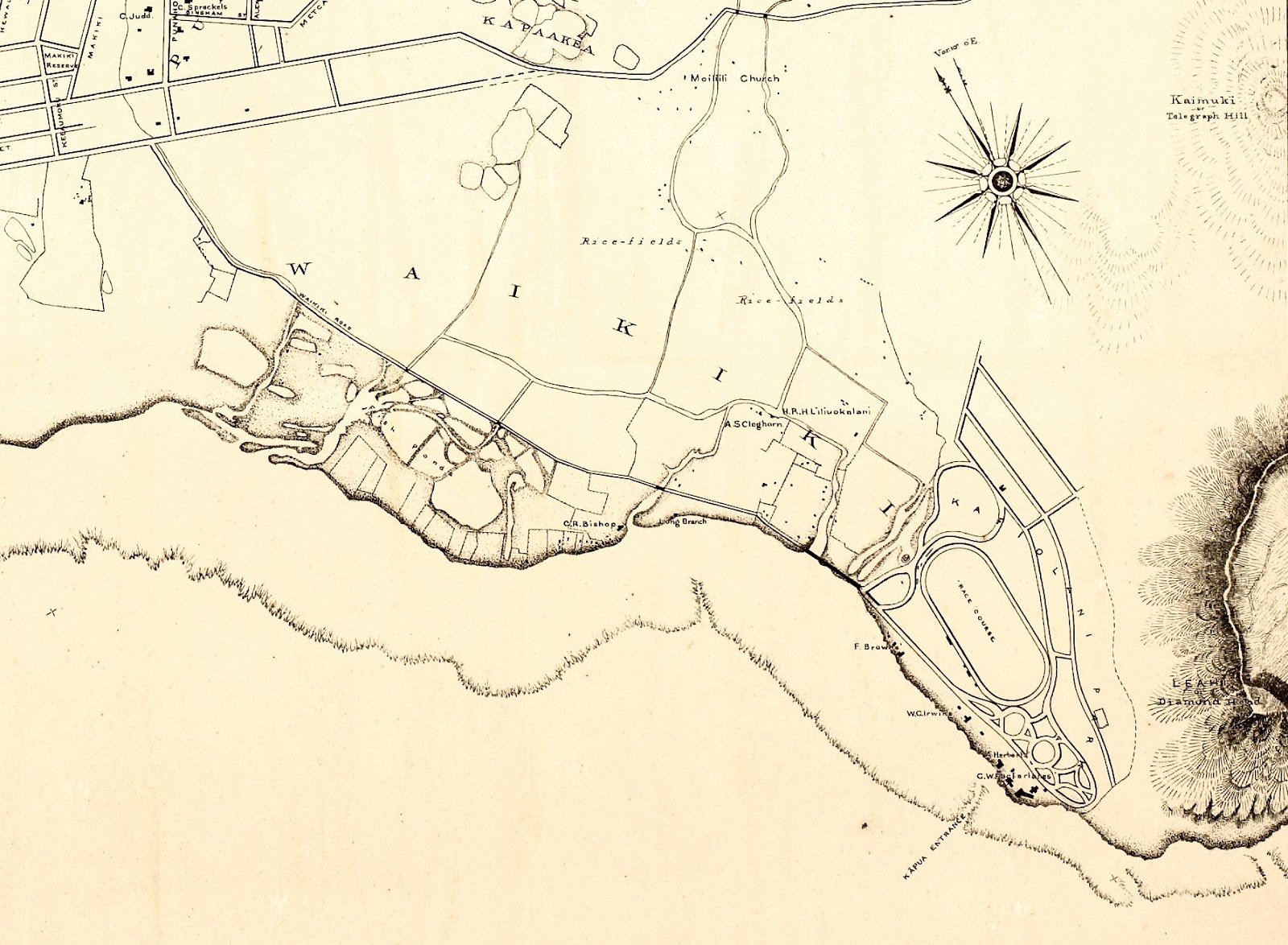 Ho Okuleana Waikiki Before The Ala Wai