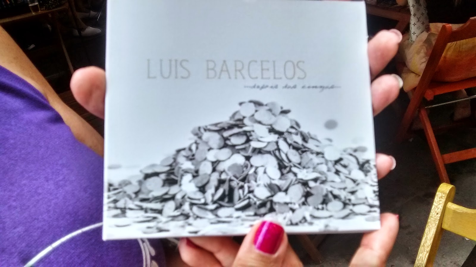 Capa do CD "Depois das Cinzas" - Luis Barcelos Capa do CD "Depois das Cinzas" - Luis Barcelos