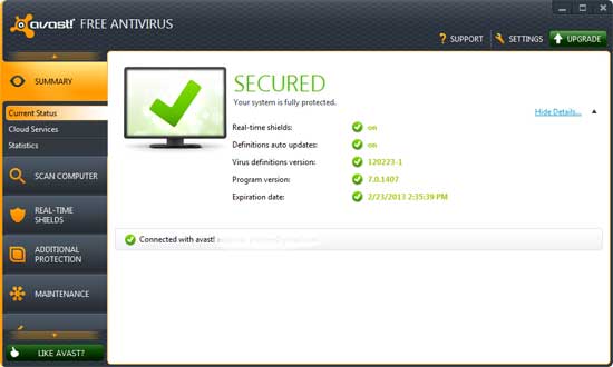 Telecharger Antivirus Avast Gratuit Pour Windows 8