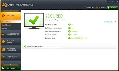 avast Antivirus 7.0