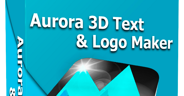 aurora 3d text logo maker