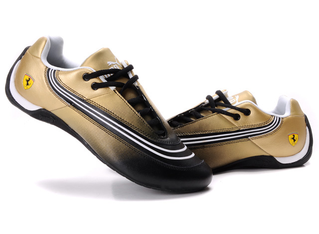 puma ferrari gold