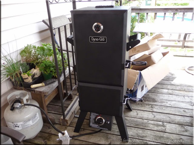 dyna glo smoker assembled