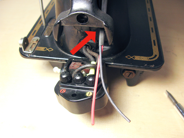The Vintage Singer Sewing Machine Blog How to Rewire a Potted Motor