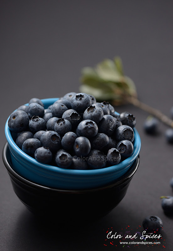Color and Spices Blueberry cake...