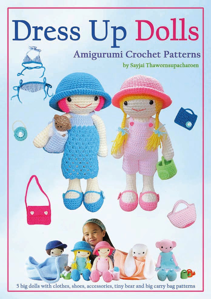 The Dress Up Dolls Crochet Pattern Book is out :) - Sayjai ...
