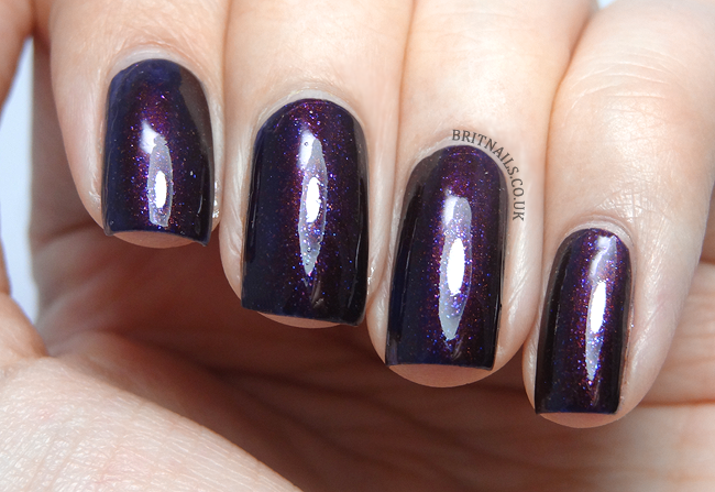 No7 Galaxy Swatches - Chanel Taboo dupe? | Brit Nails