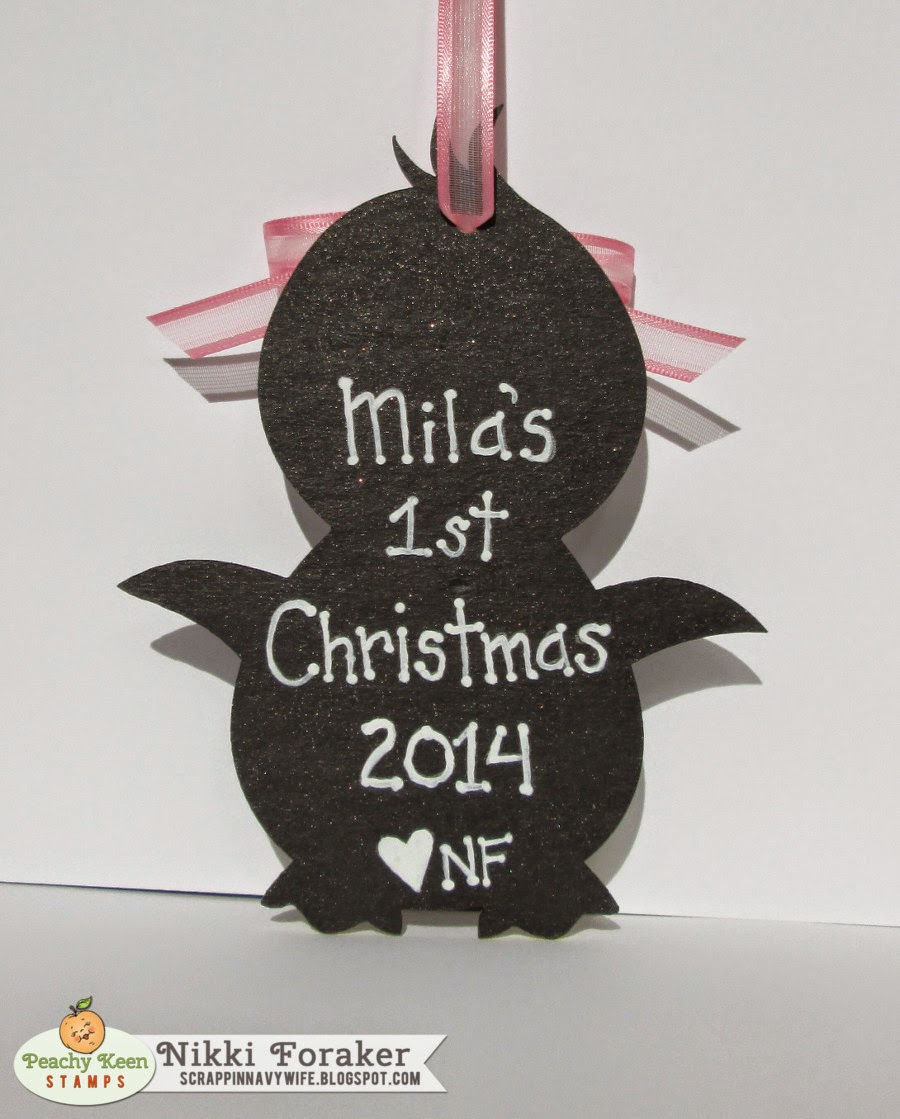 2014 baby's first christmas ornament