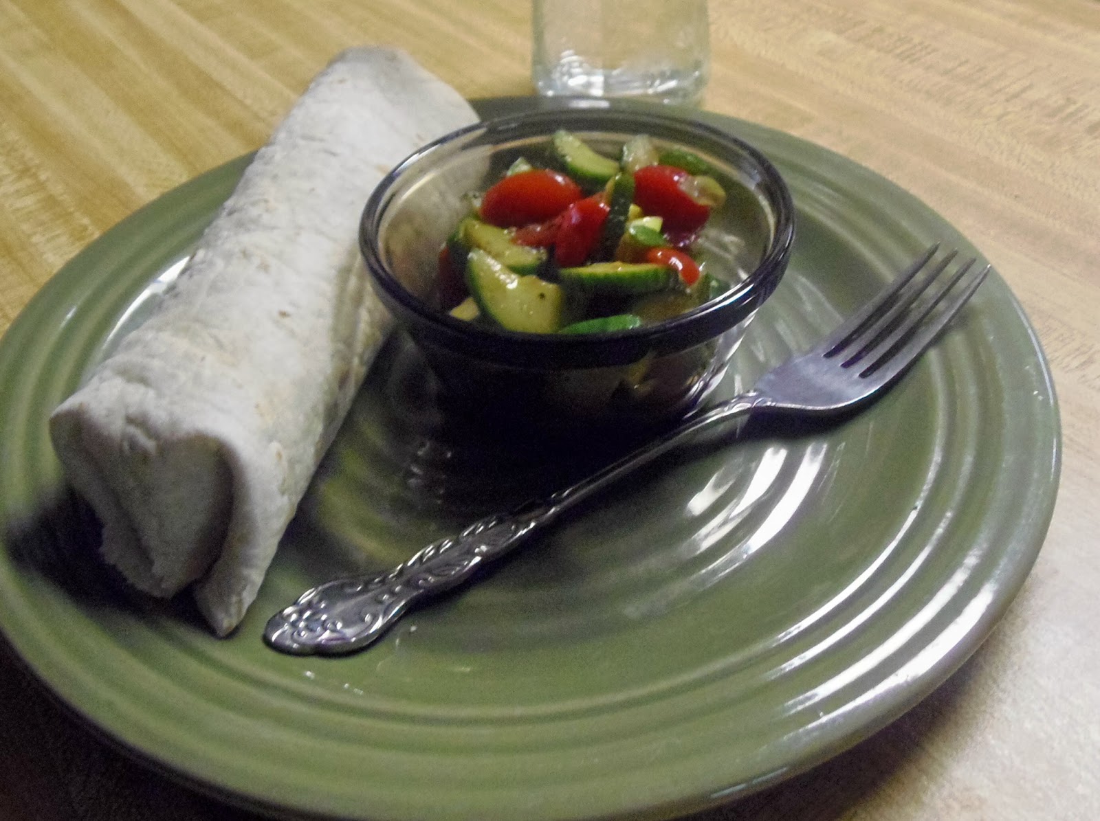 Glo's Kitchen BBQ Seitan & Avocado Wraps