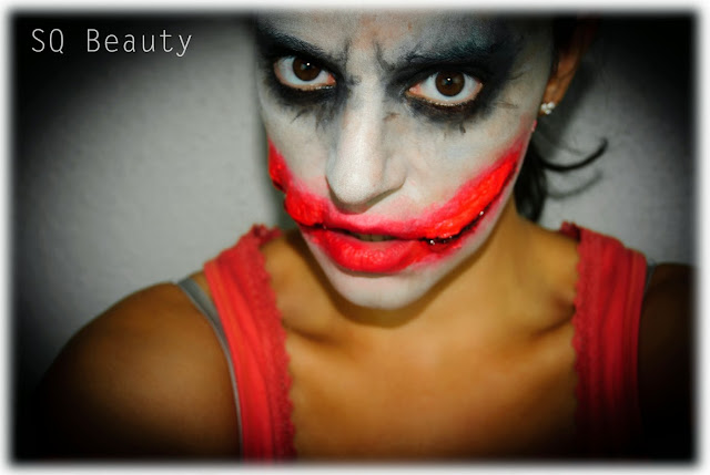 Maquillaje Halloween Guason Joker Makeup Silvia Quiros efectos especiales, special effects