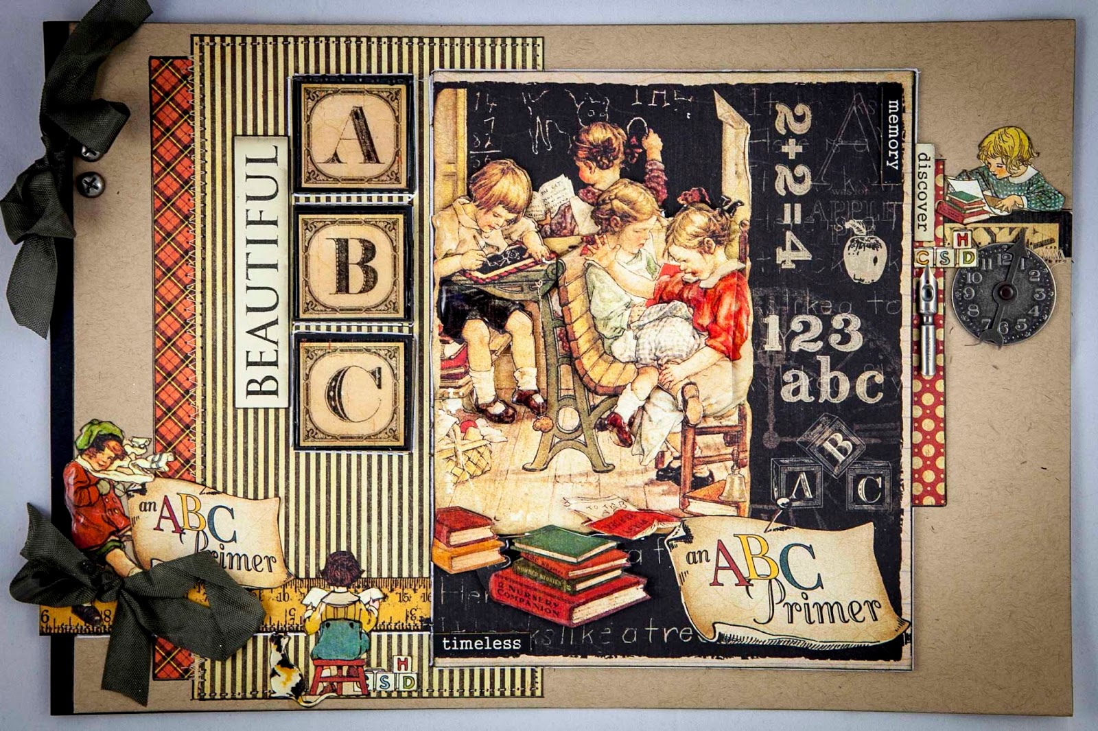 Creative Mayhem Graphics 45 'ABC Primer' Book Cover