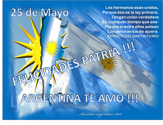 El 25 de Mayo de celebra el Día del Primer Gobierno Patrio en El 25 de Mayo de celebra el Día del Primer Gobierno Patrio en