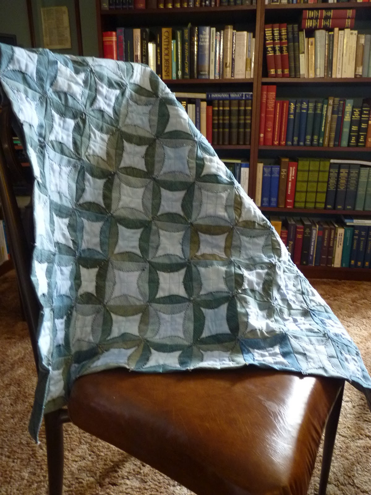 A Little Dancer Waiting for Jadon Blue Jeans Baby Blanket Tutorial