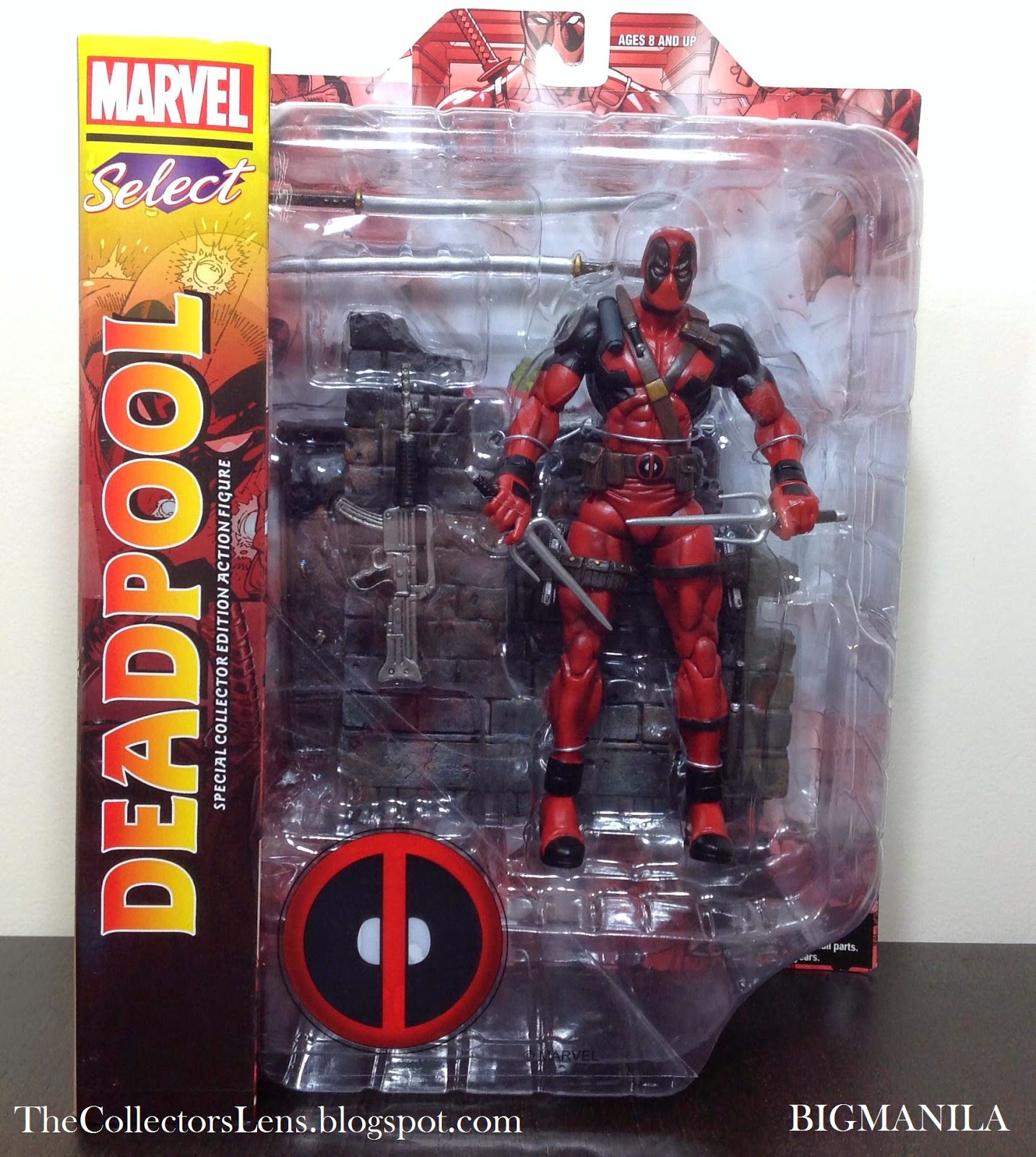 The Collectors Lens (TT) Diamond Select Toys Marvel Select Deadpool