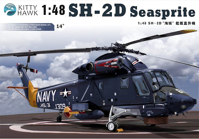 Arte de Tapa del SH-2D/F Seasprite por Kitty Hawk Kittyhawk+seasprite