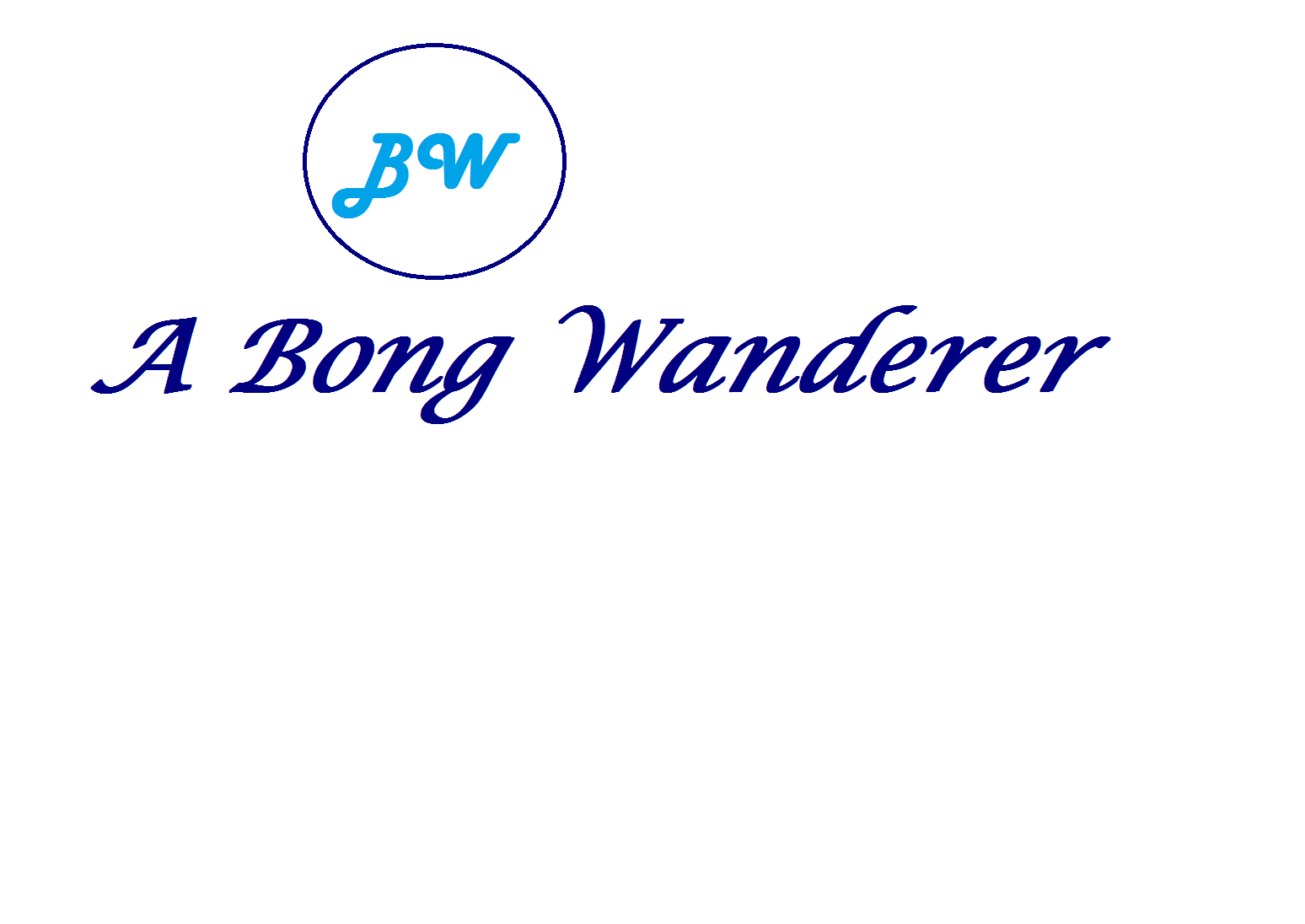 A Bong Wanderer