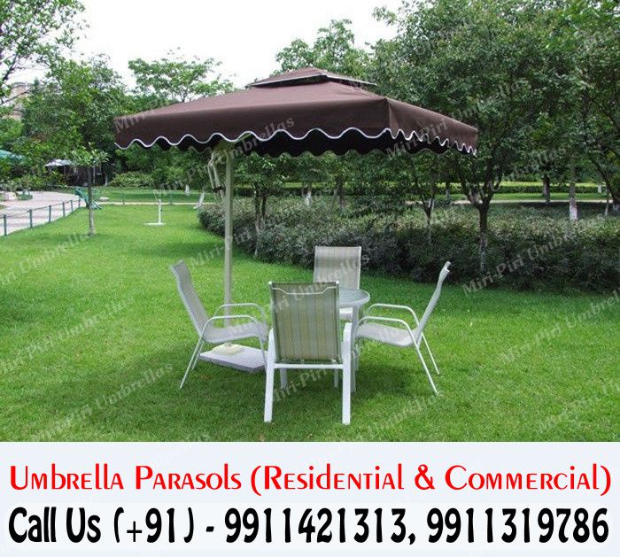 Cafe and Restaurant Umbrellas, Garden Umbrella, Side Pole Umbrellas - Manufacturers in Delhi, India